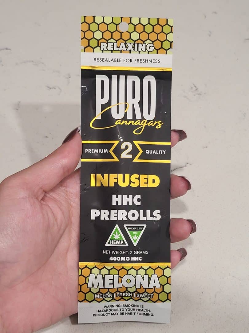 Puro Cannagars Delta 8 Preroll – The Candy Man